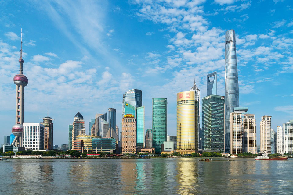 shanghai kiina pilvenpiirtäjä