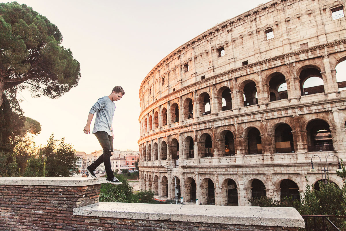 Colosseum selfie
