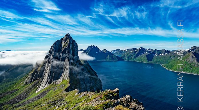 Segla maisema Senja