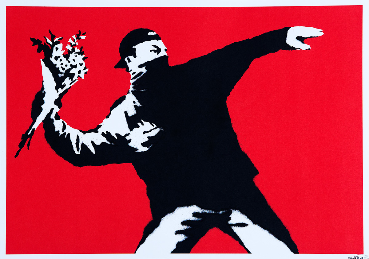 Banksy näyttely Mänttä