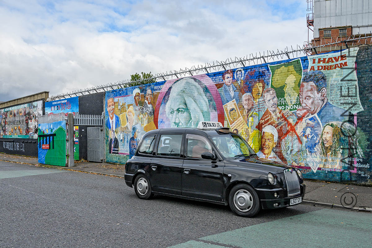 Belfast muuri taksi kierros