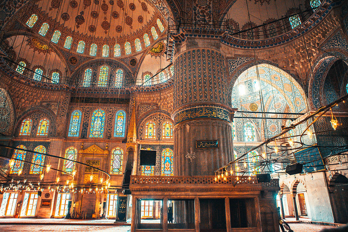 Istanbul Sininen moskeija