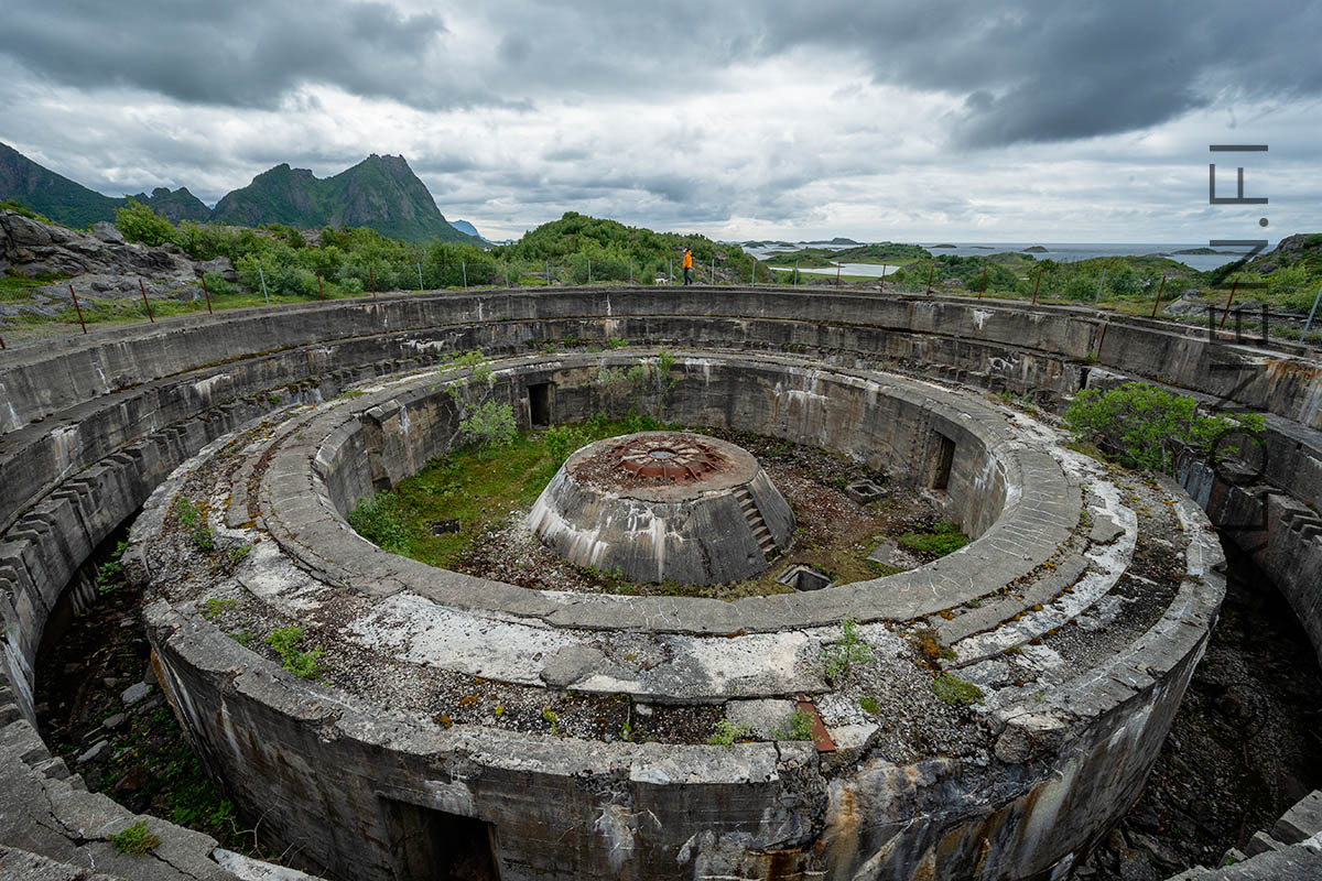 Norja Steigen Batterie Dietl sotaraunio