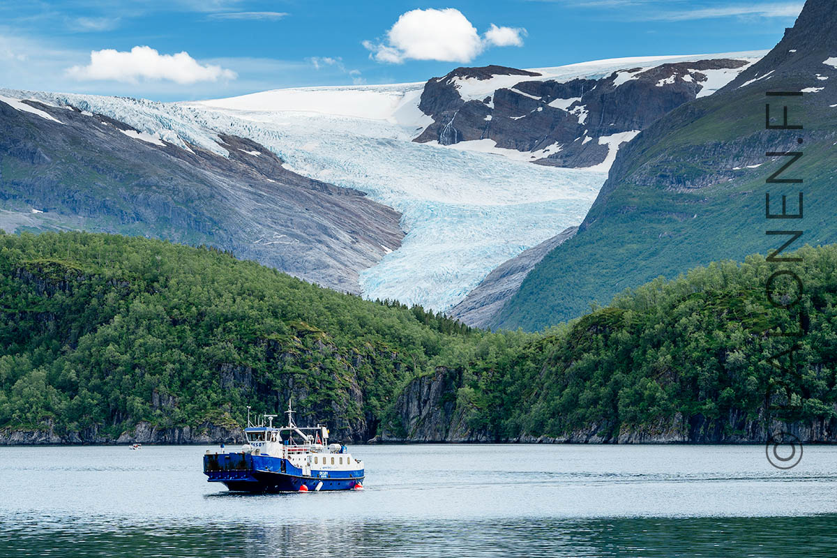 Norja Svartisen jäätikkö