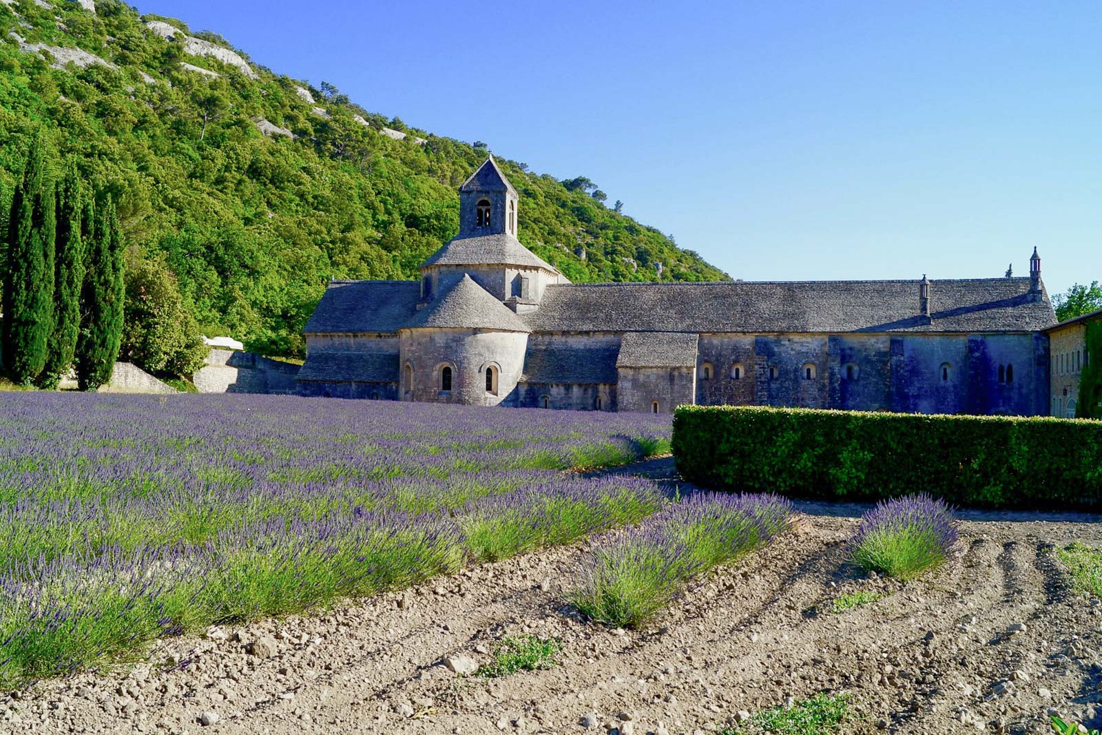 Sénanquen luostari on Provencen kuuluisa nähtävyys