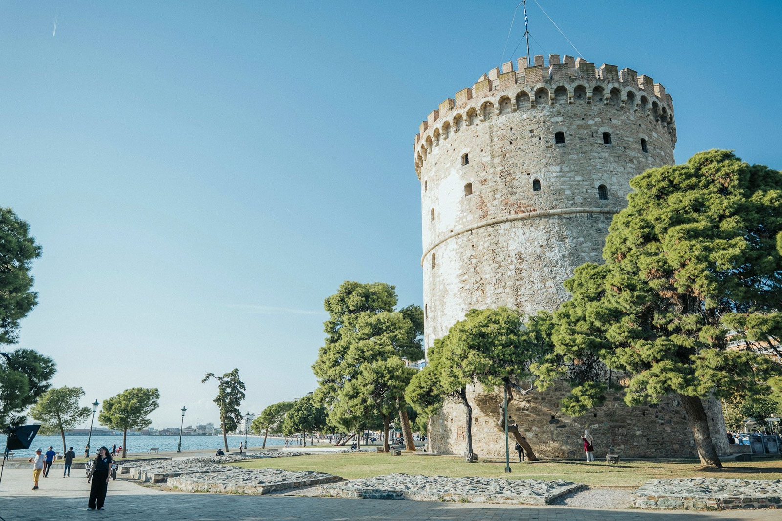 Thessaloniki nähtävyydet valkea torni