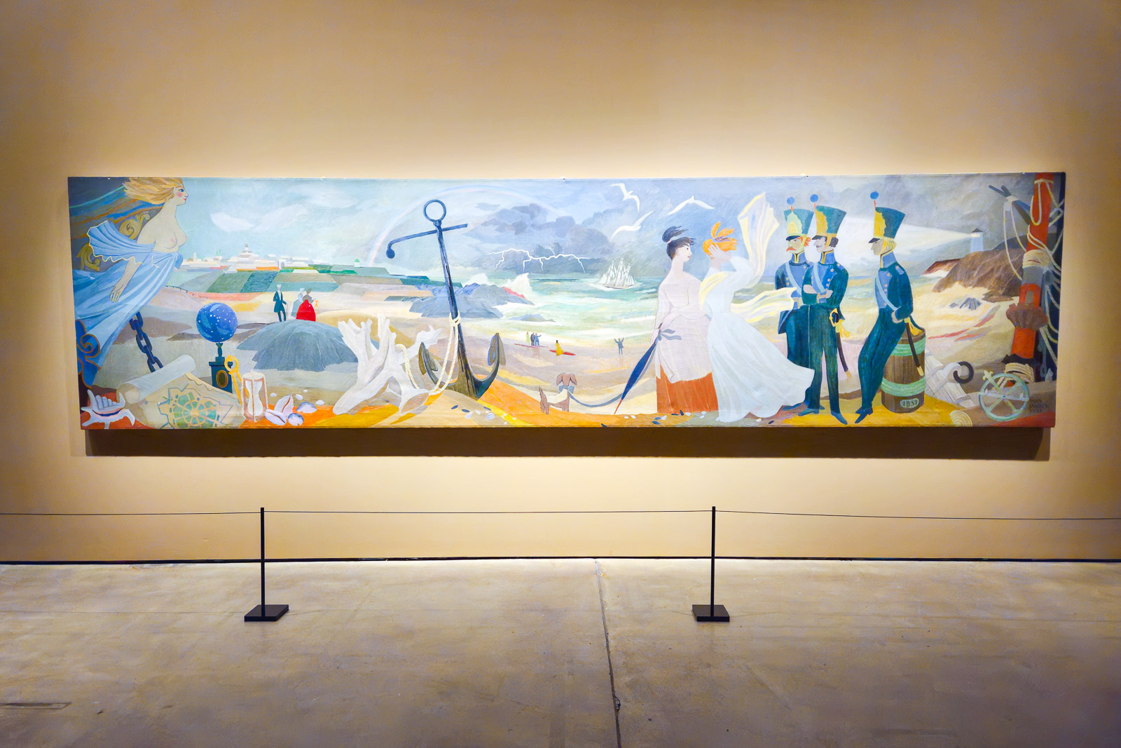 Tove Jansson maalaus