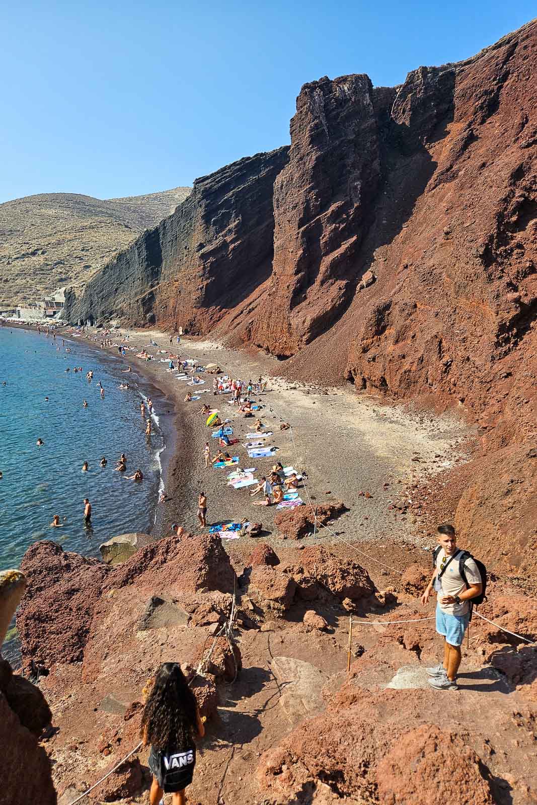 Red Beach Santorini